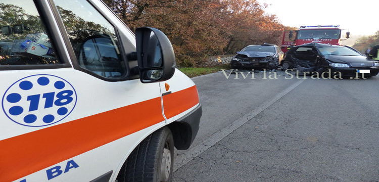 Incidente sulla provinciale per Barsento, grave nocese