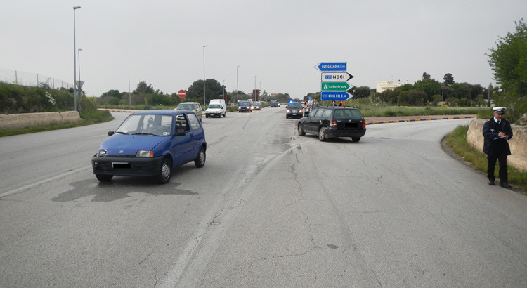 Provinciale per Putignano, due incidenti in due giorni