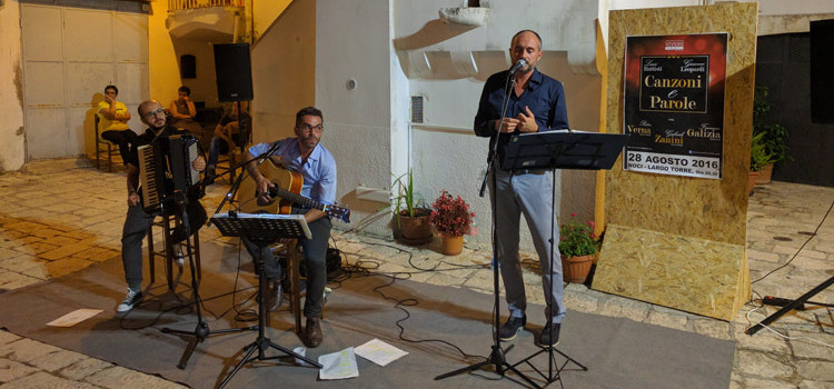 “Canzoni e Parole”: Battisti e Leopardi si incontrano a Largo Torre