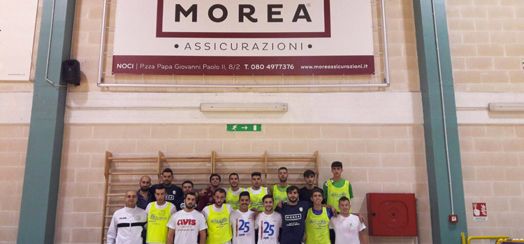 Futsal Noci: un roster eterogeneo agli ordini di mister Lippolis