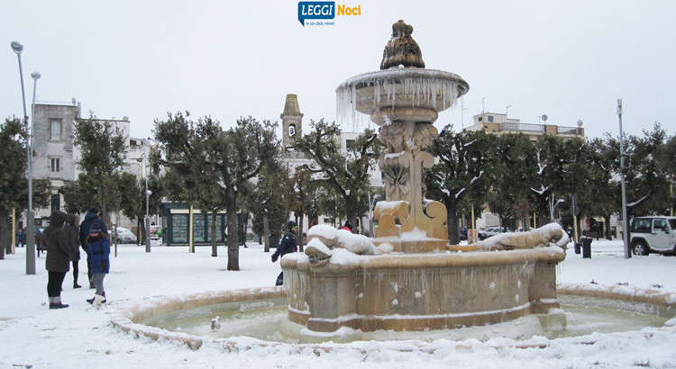 Neve e ambiente a Noci