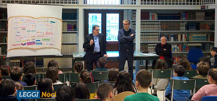 Un trio tutto al maschile conclude il progetto “La scuola in biblioteca” Un trio tutto al maschile conclude il progetto “La scuola in biblioteca”
