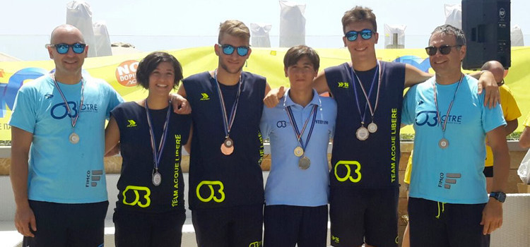 La Otrè Team Acque Libere domina il Campionato Interregionale di Porto Cesareo