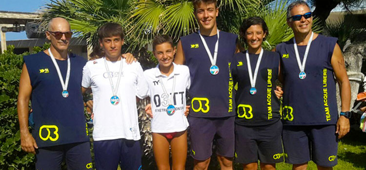 Acque libere: successi della Otrè Team a Molfetta e Manfredonia