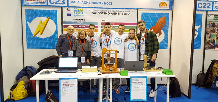 Agherbino: esperienza di successo al Maker Faire