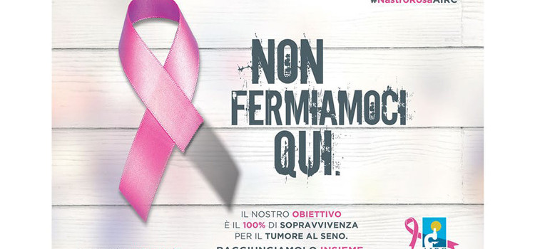 Un nastro rosa per sostenere la lotta contro il tumore al seno