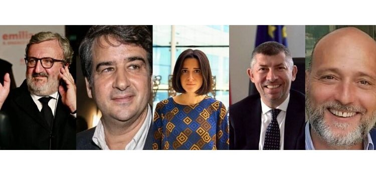 I cinque candidati alla Regione